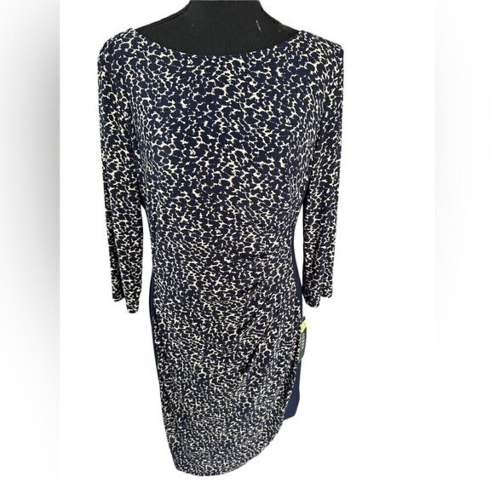 NWT Ralph Lauren Dress. Beautiful animal print. Size 12